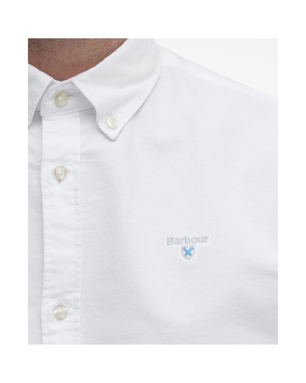 Barbour White Oxford Shirt for men