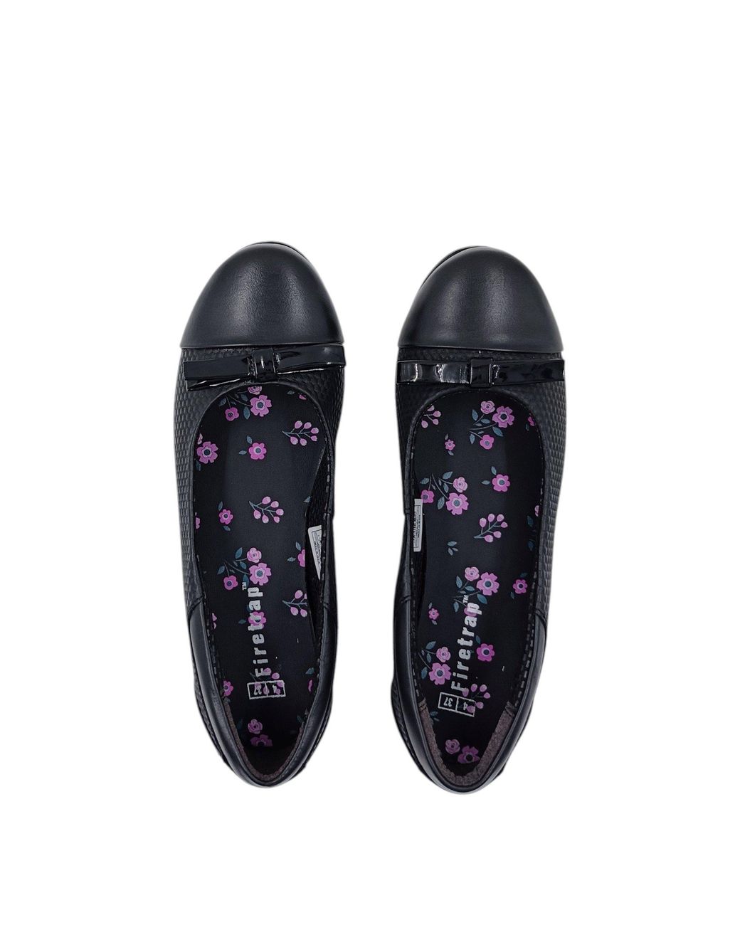 Firetrap Black Ballet Pumps