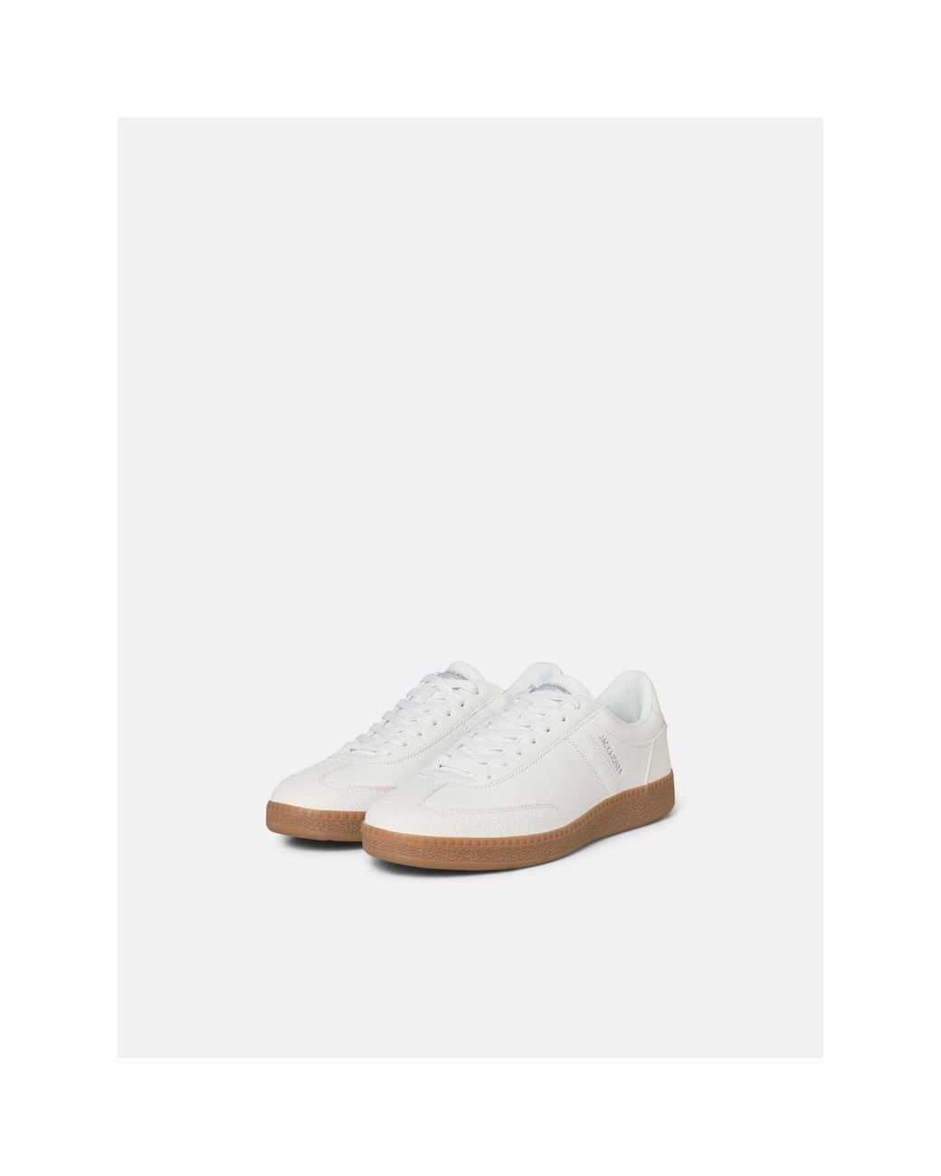 Jack & Jones White Mateo Low-Top Trainers for men