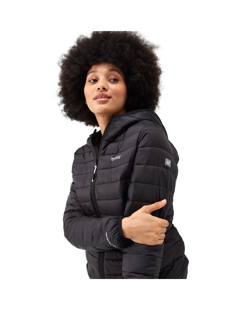 Regatta Black Marizion Quilted Lightweight Insulated Puffer Jacket