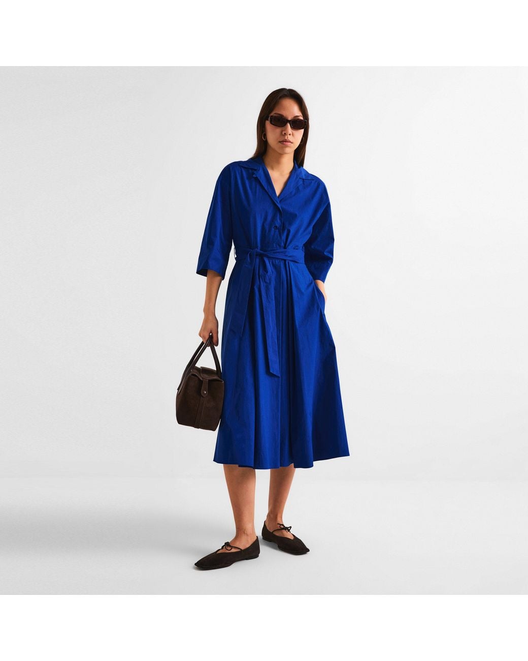 Weekend by Maxmara Blue Long Maxi Dress