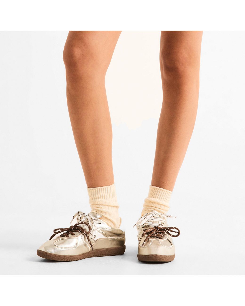 Nokwol Metallic August Low-Top Trainers