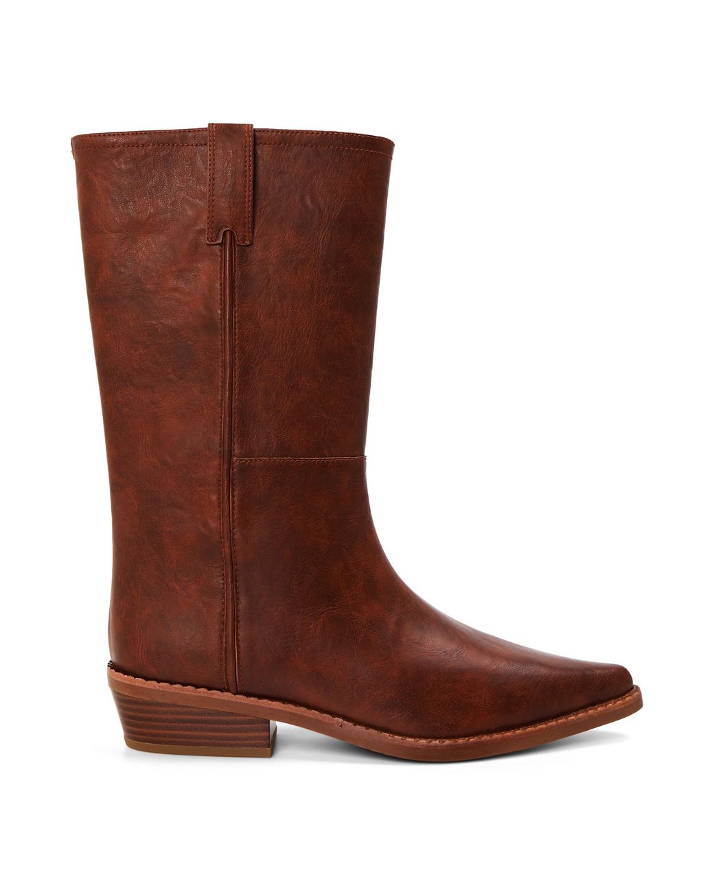 MICHAEL Michael Kors Brown Farren Boot Western Boots