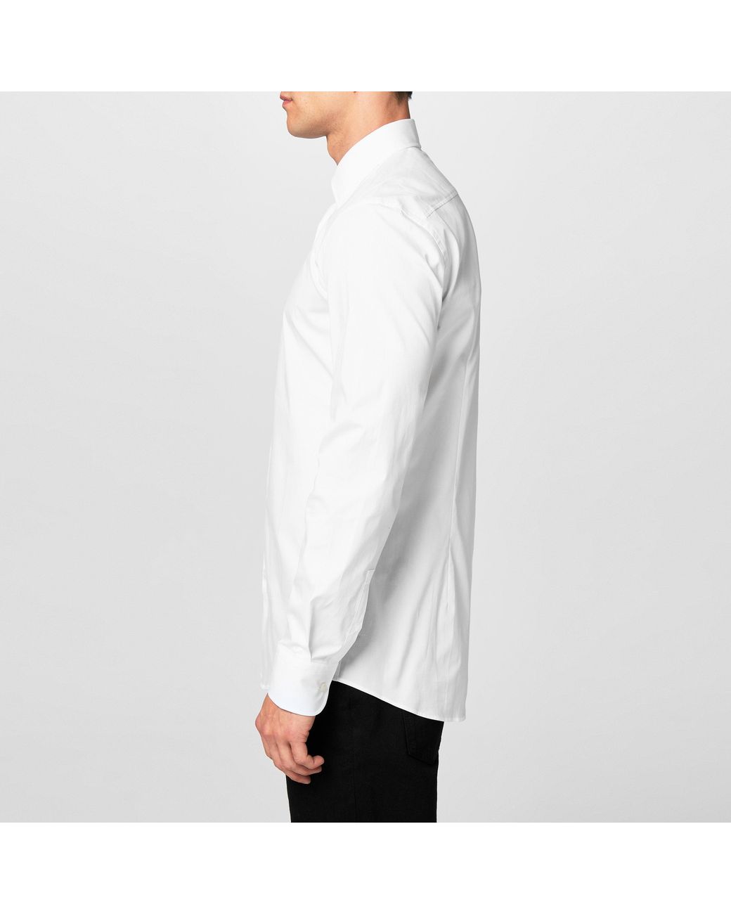 Boss White Hbb Hank Kent Shirt, Precision Tailoring, Comfort for men