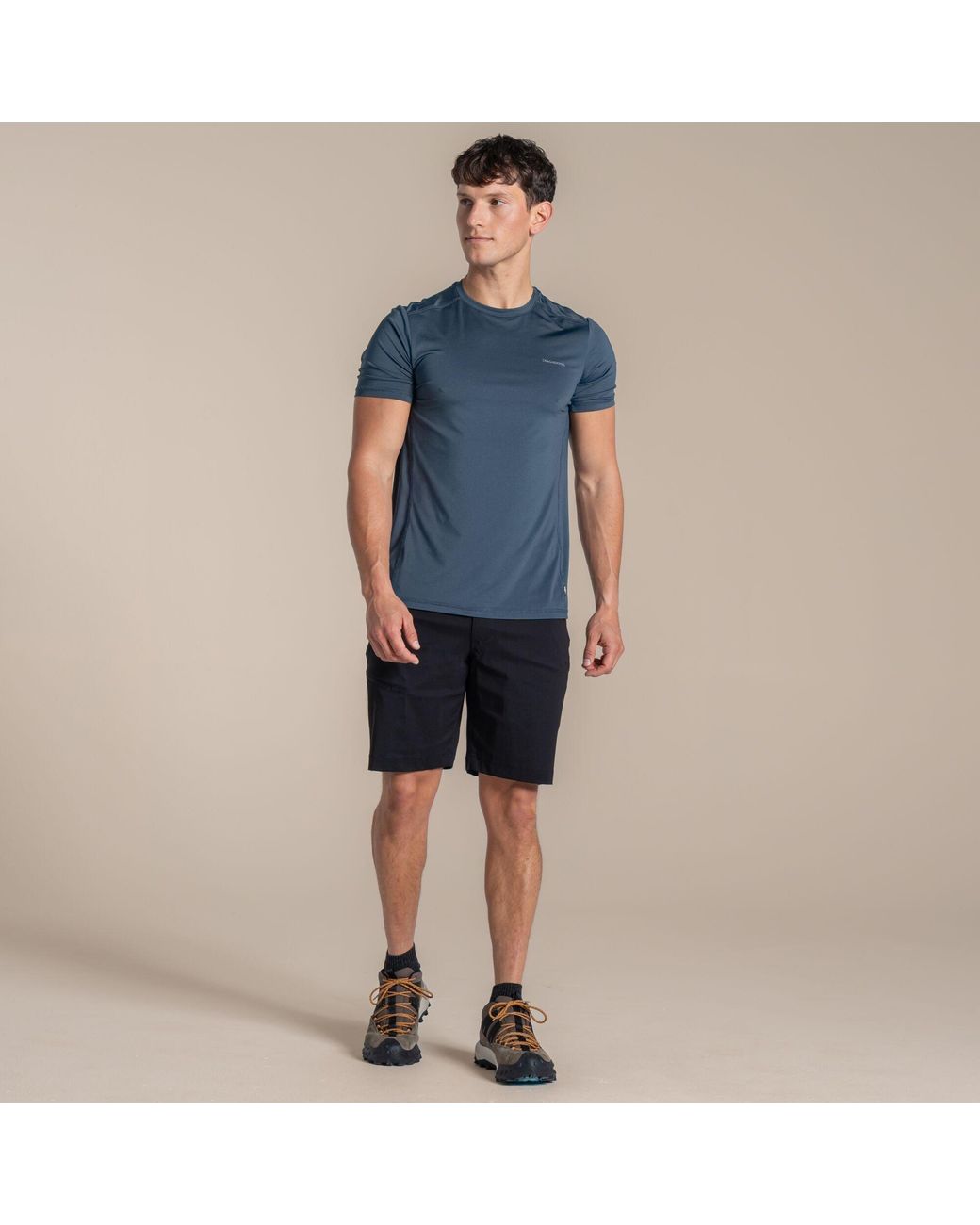 Craghoppers Blue Kiwi Pro Iii Water-Repellent Travel Shorts for men