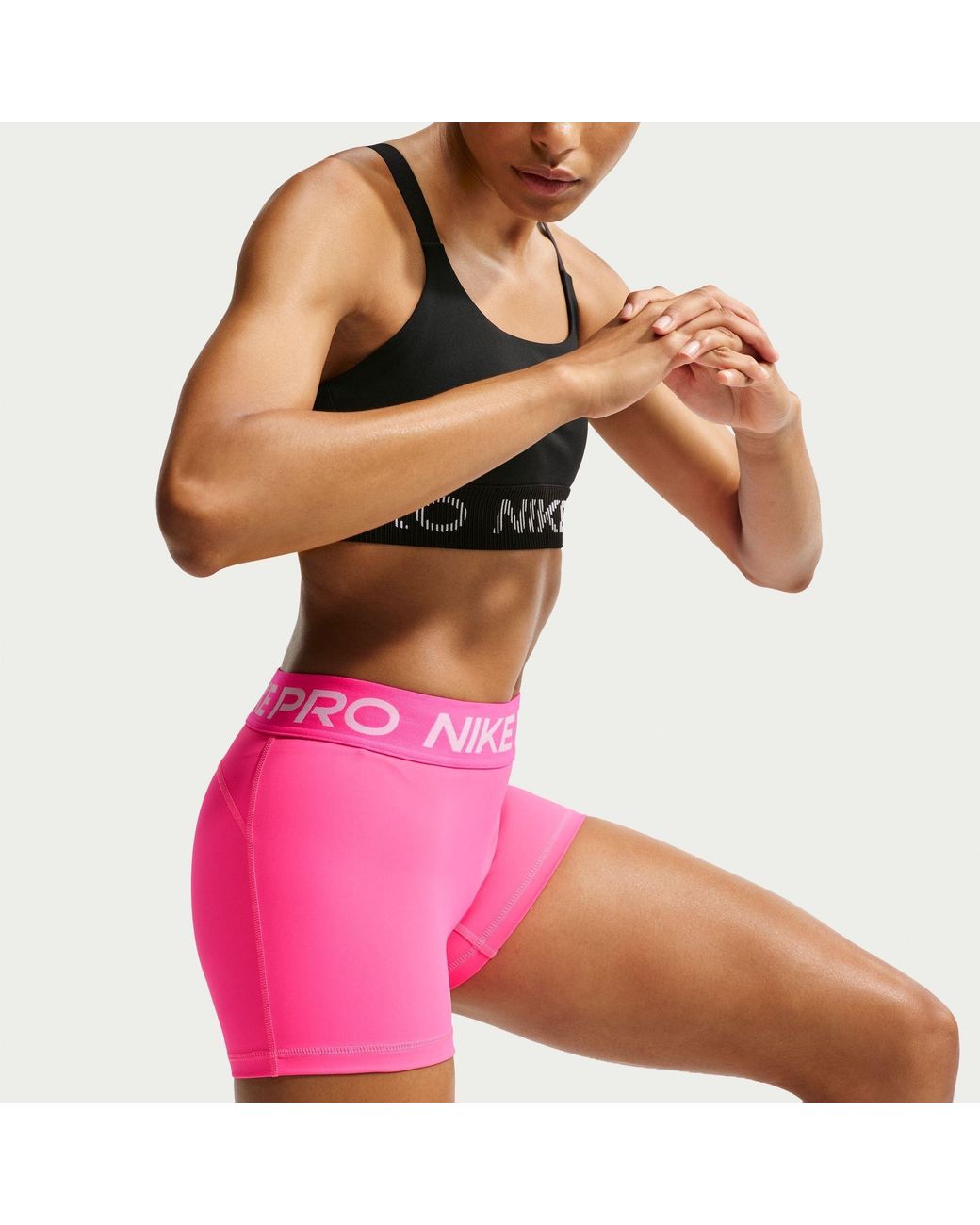 Nike Pink Performance Gym Shorts