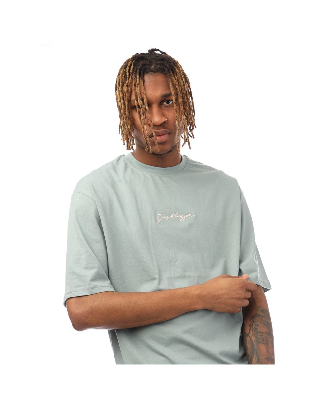 Hype Gray Adults Oversized T-Shirt