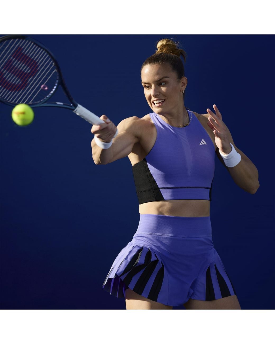 Adidas S Tennis Pro Heat.rdy Match Skirt Blue 10