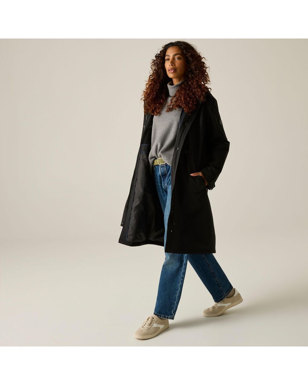 Regatta Black Yasira Waterproof Jacket