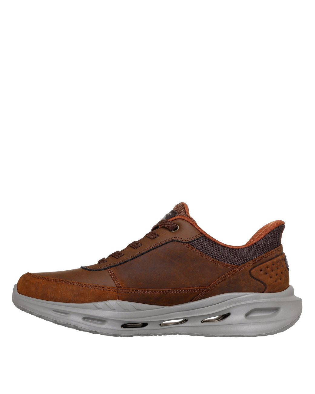 Skechers Brown Orvan Slip-Ins Arch Fit Low-Top Trainers for men