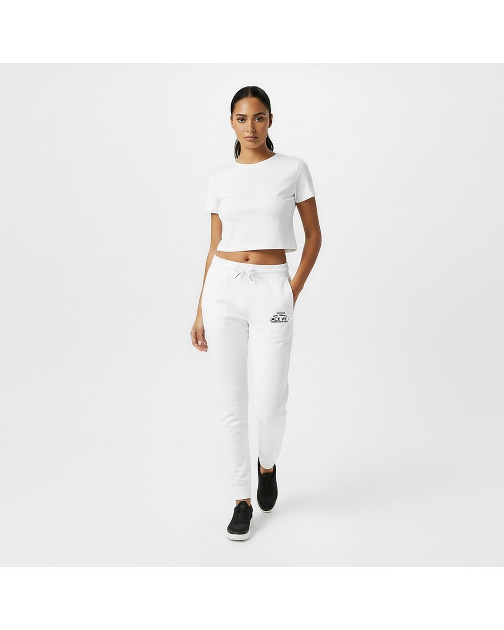 Jack Wills White Hunston Joggers