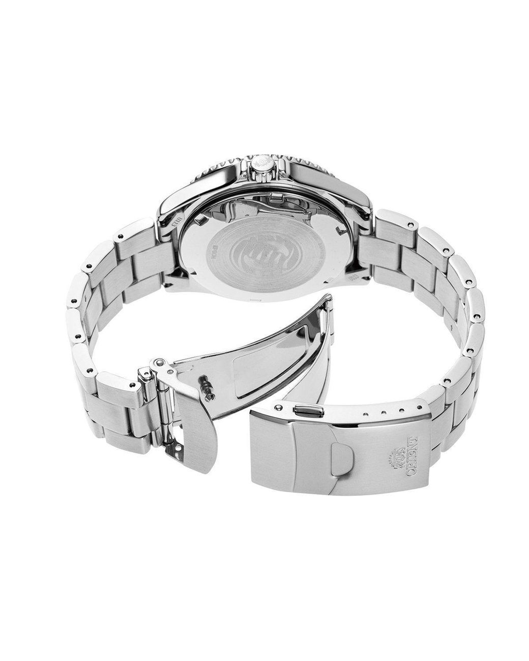 Orient Metallic Mako Iii Automatic Stainless Steel Bracelet Watch for men