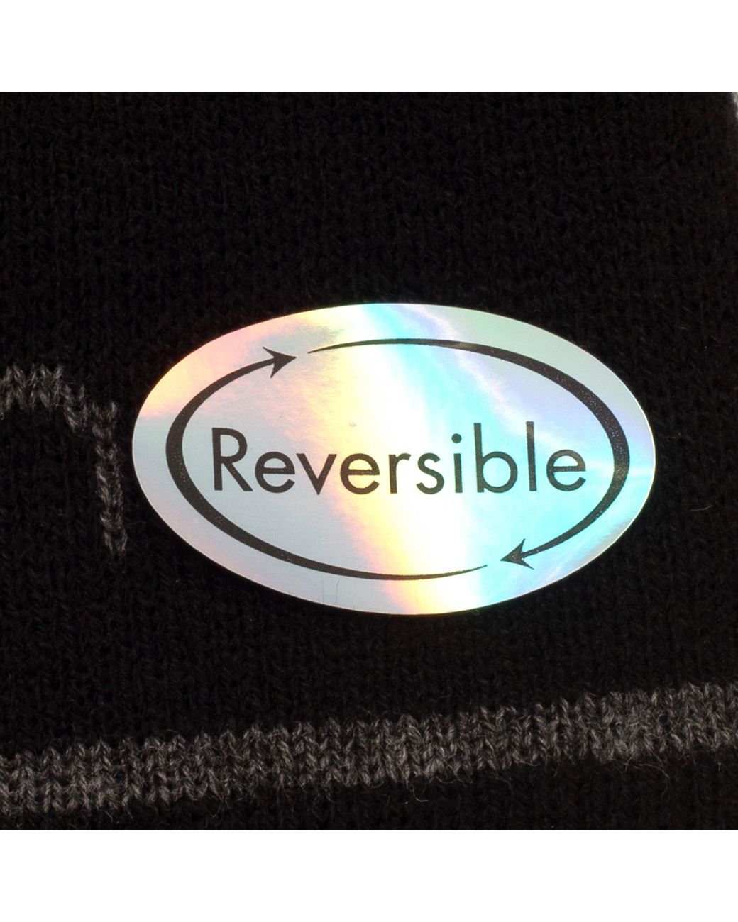Calvin Klein Black Ck Reversible Beanie for men
