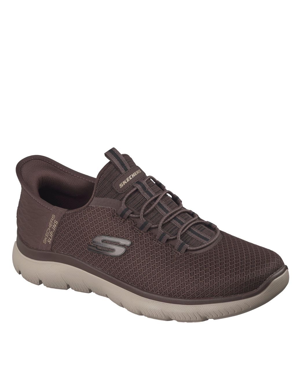 Skechers Brown Slip-Ins: Summits for men