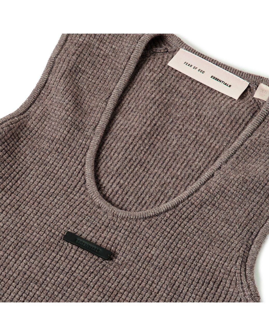 Fear Of God Natural Waffle Tank Vest
