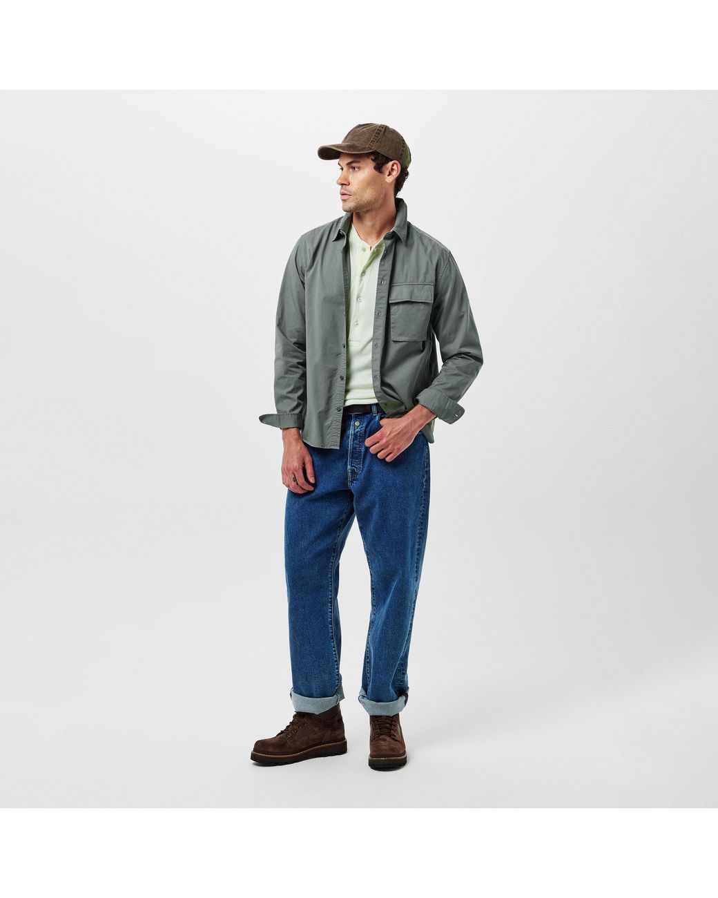 Belstaff Gray Scale Shirt for men