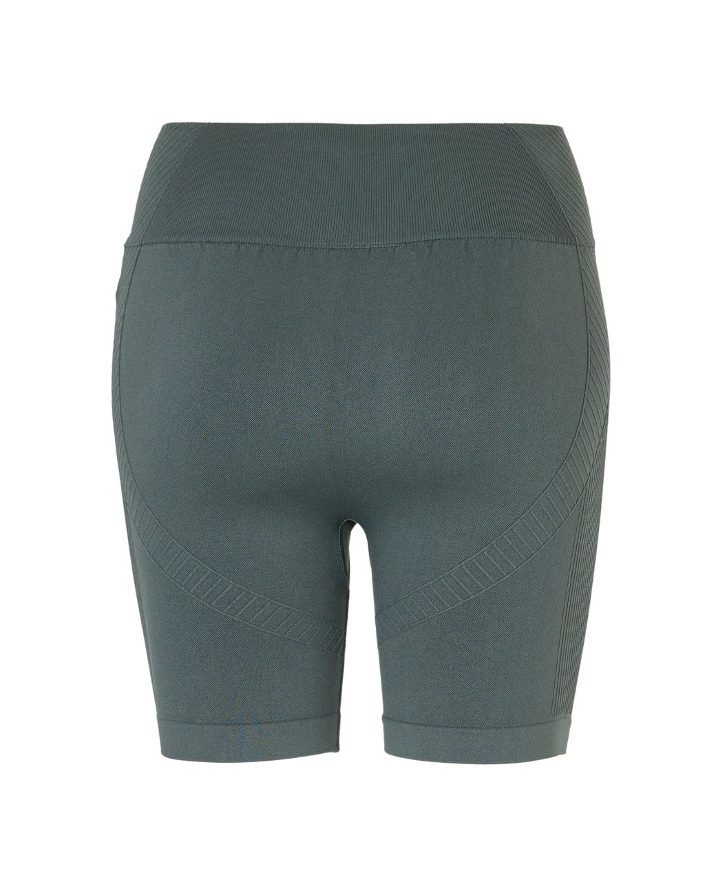 Usa Pro Green Seamless Longline Cycling Shorts