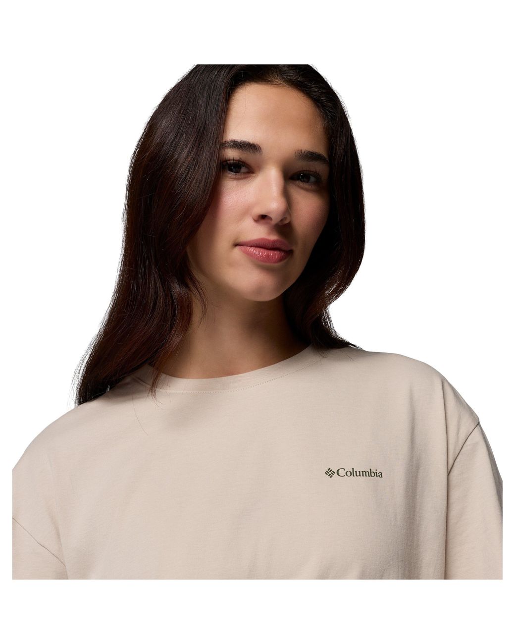 Columbia Brown Oversized T-Shirt