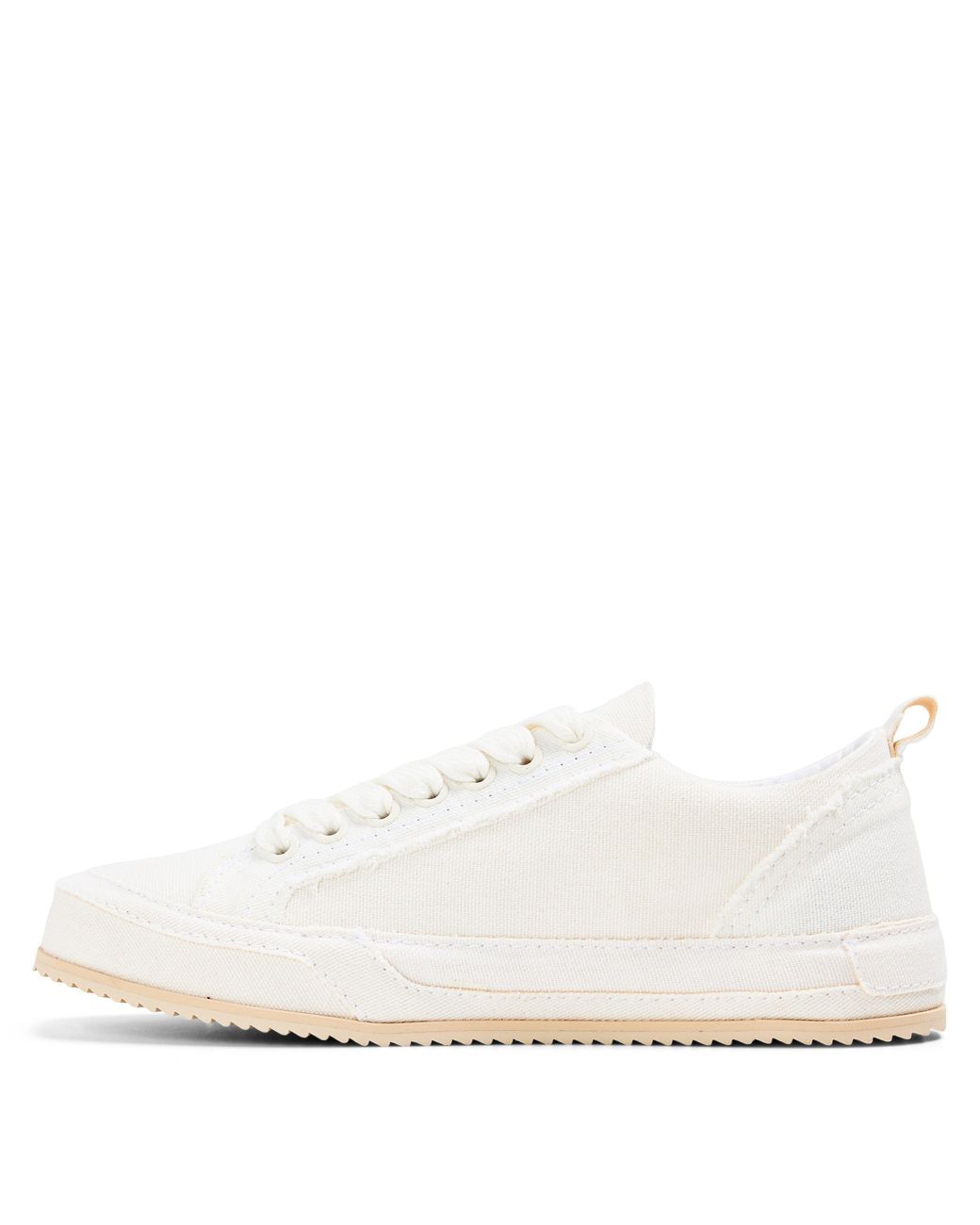 Represent White Canvas Trainers for men