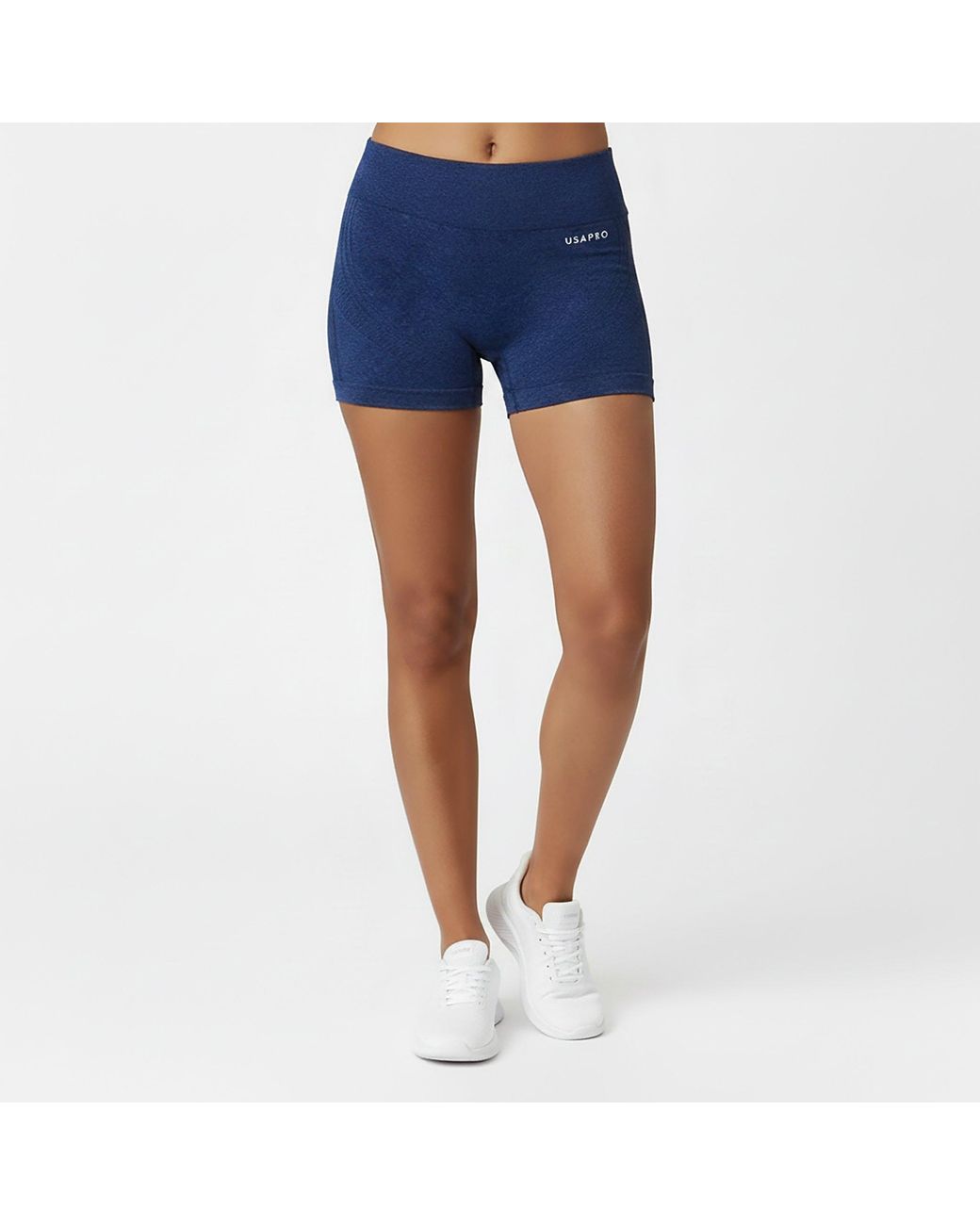 Usa Pro Blue Usap Seamless 3 Inch Shorts