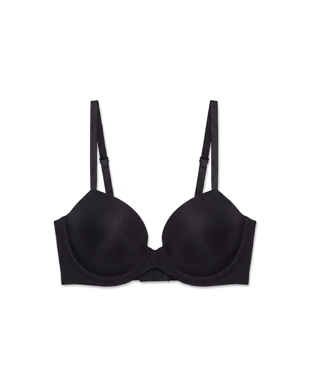 Calvin Klein Black Perfectly Fit Custom Push-Up Bra