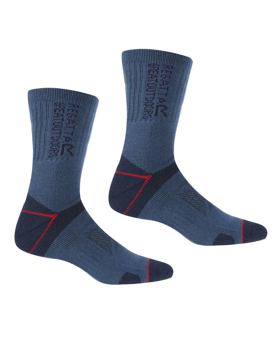 Regatta Blue Blister Protect Ii Crew Walking Socks for men
