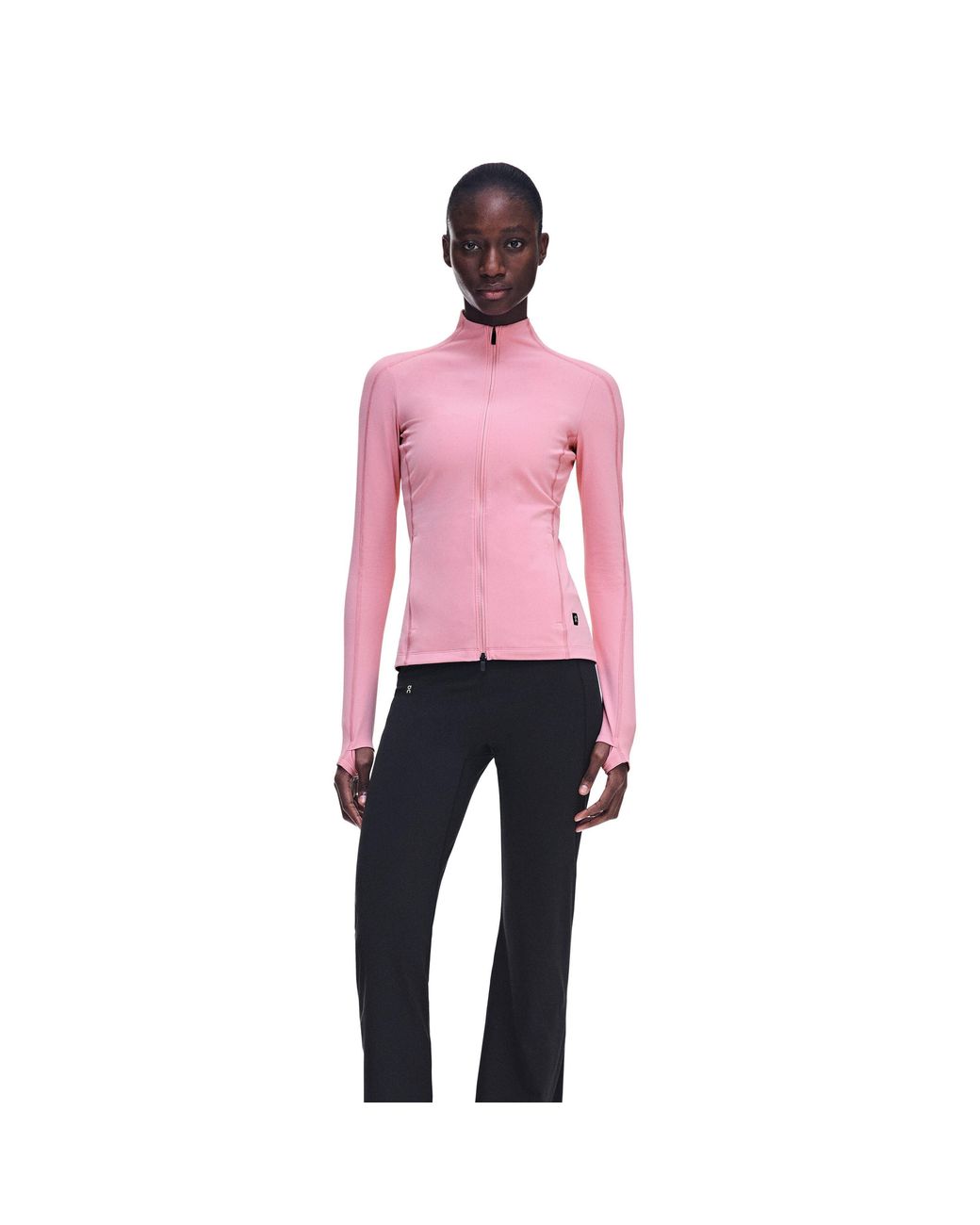 On Shoes Pink Studio Performance Tracksuit Top