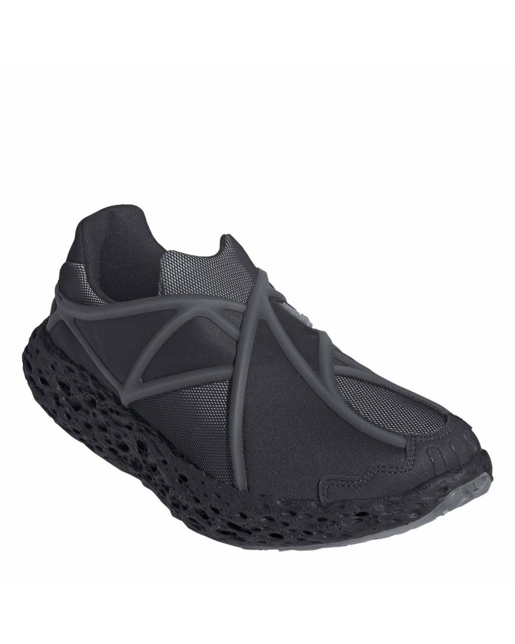 Adidas Blue Zponge Flux Slip-On Mesh Low-Top Trainers