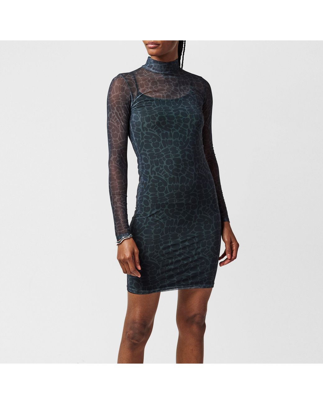 HUGO Blue Noella Mini Dress