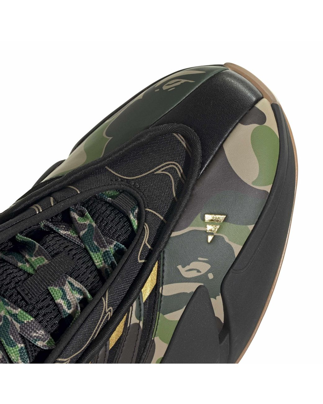 Adidas Originals Blue Bape X Adidas Dame 9 Trainers for men