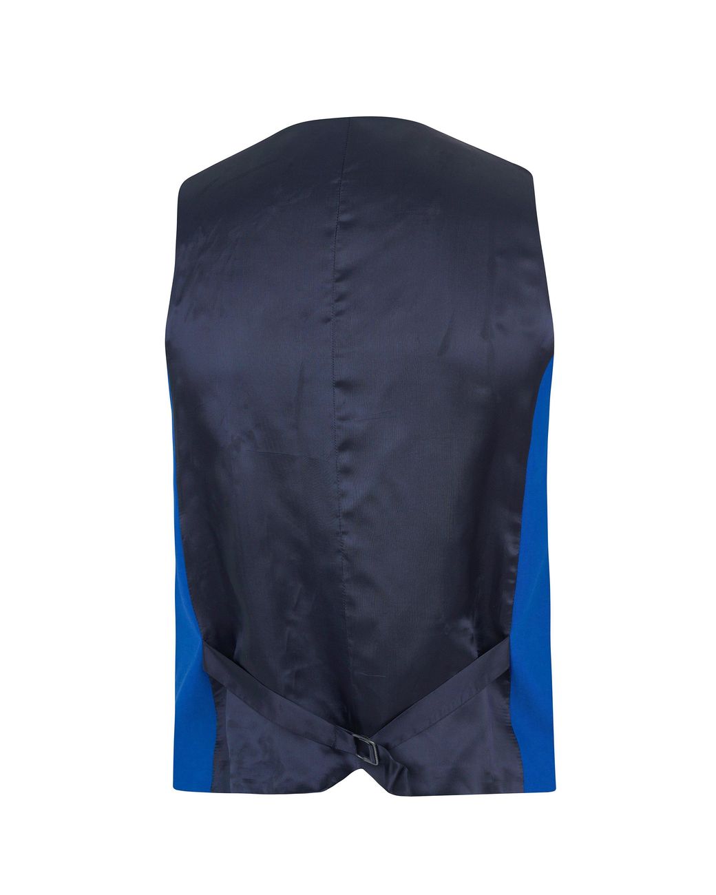 Without Prejudice Blue Kilburn Slim Fit Waistcoat for men