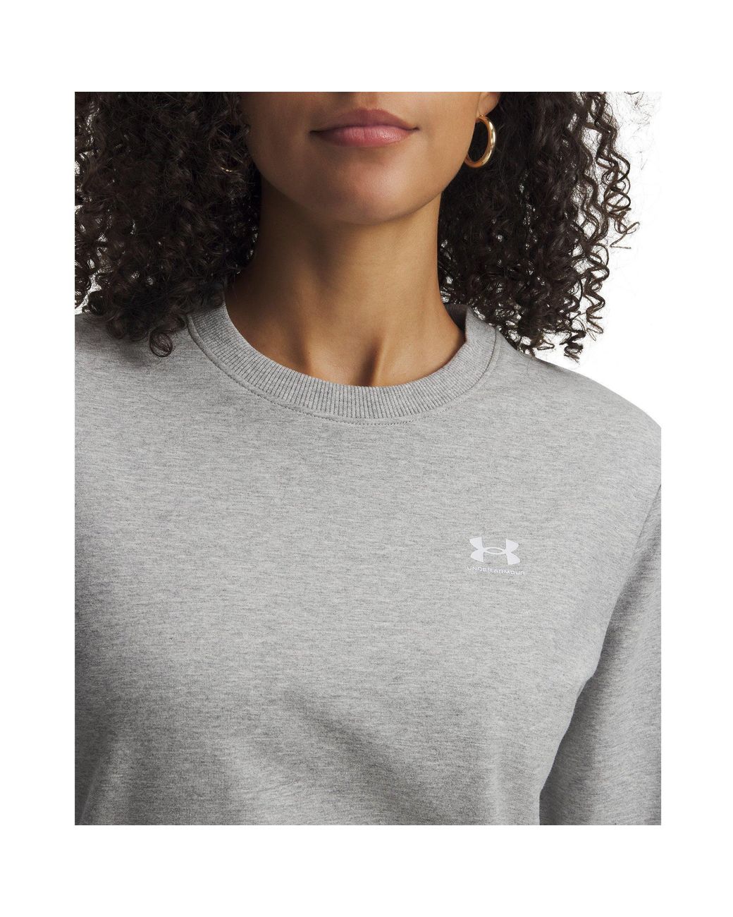 Under Armour Gray Sport Terry Performance Tracksuit Top