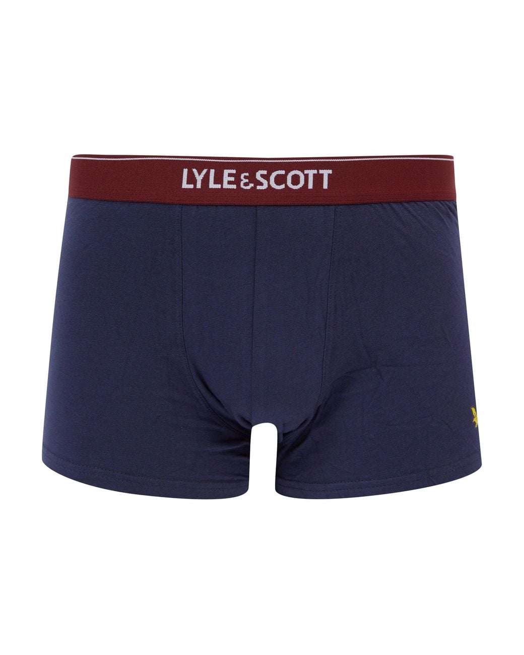 Lyle & Scott Blue Lyle 3 Pk Core Trunk for men