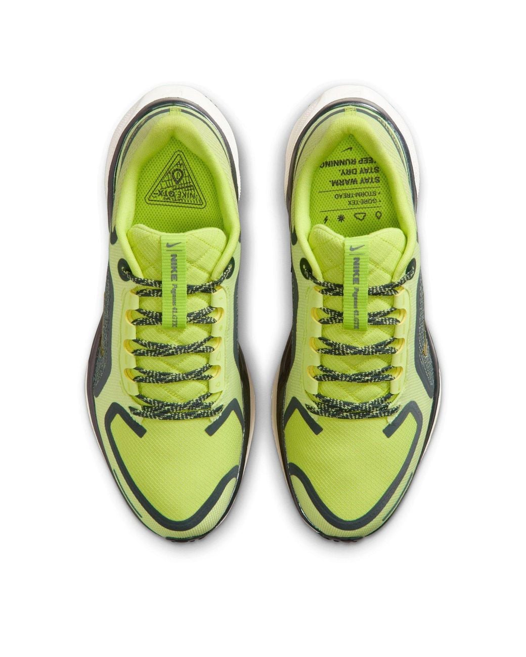 Nike Green Pegasus 41 Gore-Tex Waterproof Road Running Shoes