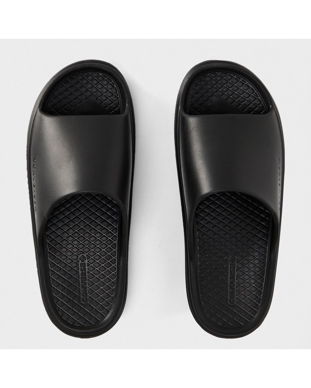 Converse Black Essen Pool Sliders for men
