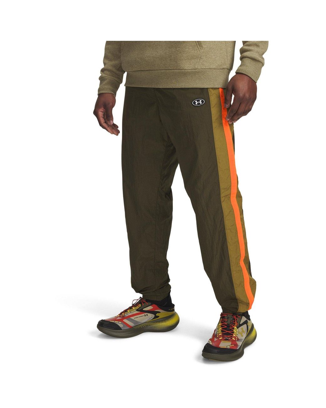 Under Armour Green Icon Wvn Track Pn for men