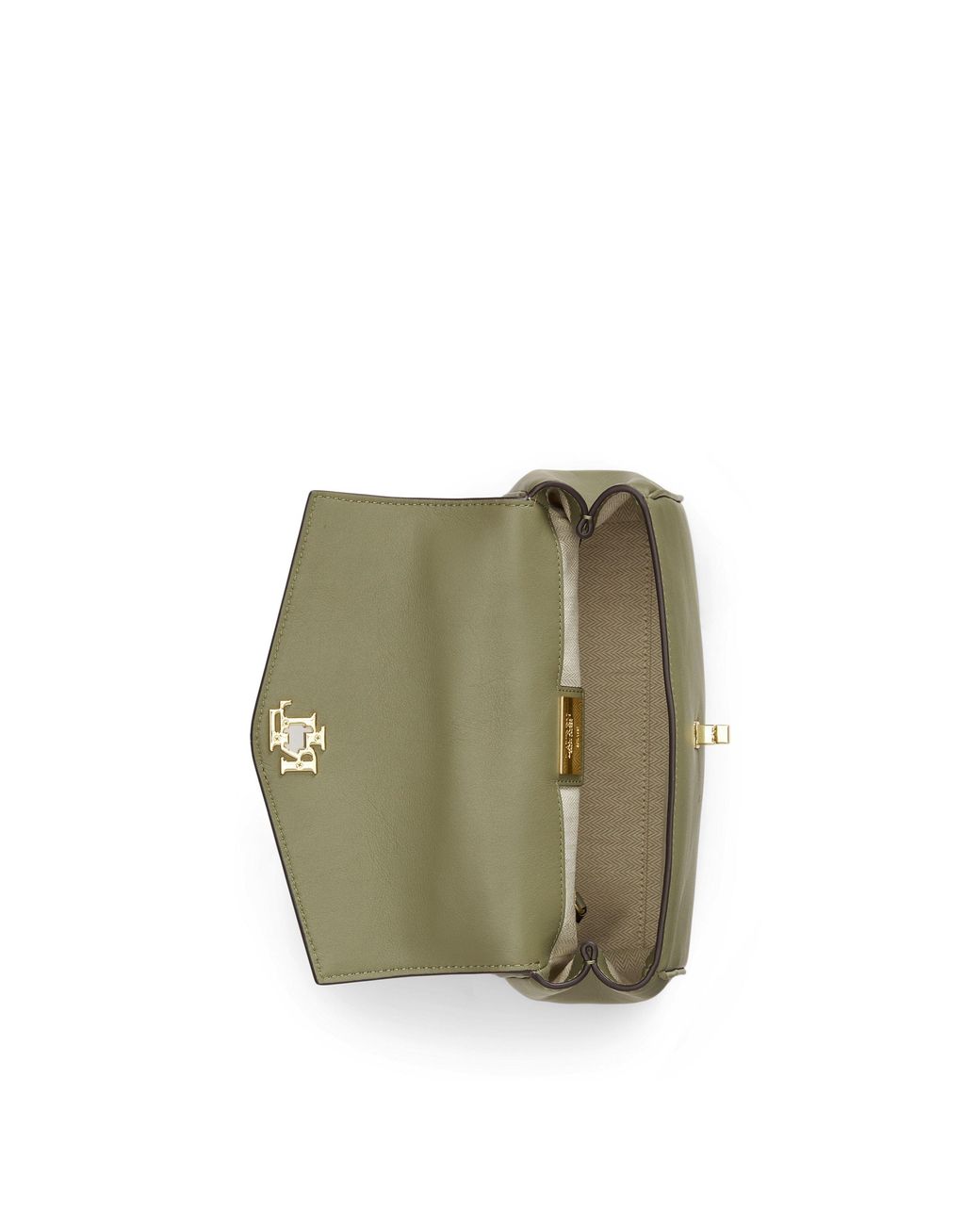 Ralph Lauren Green Top Handle Bag