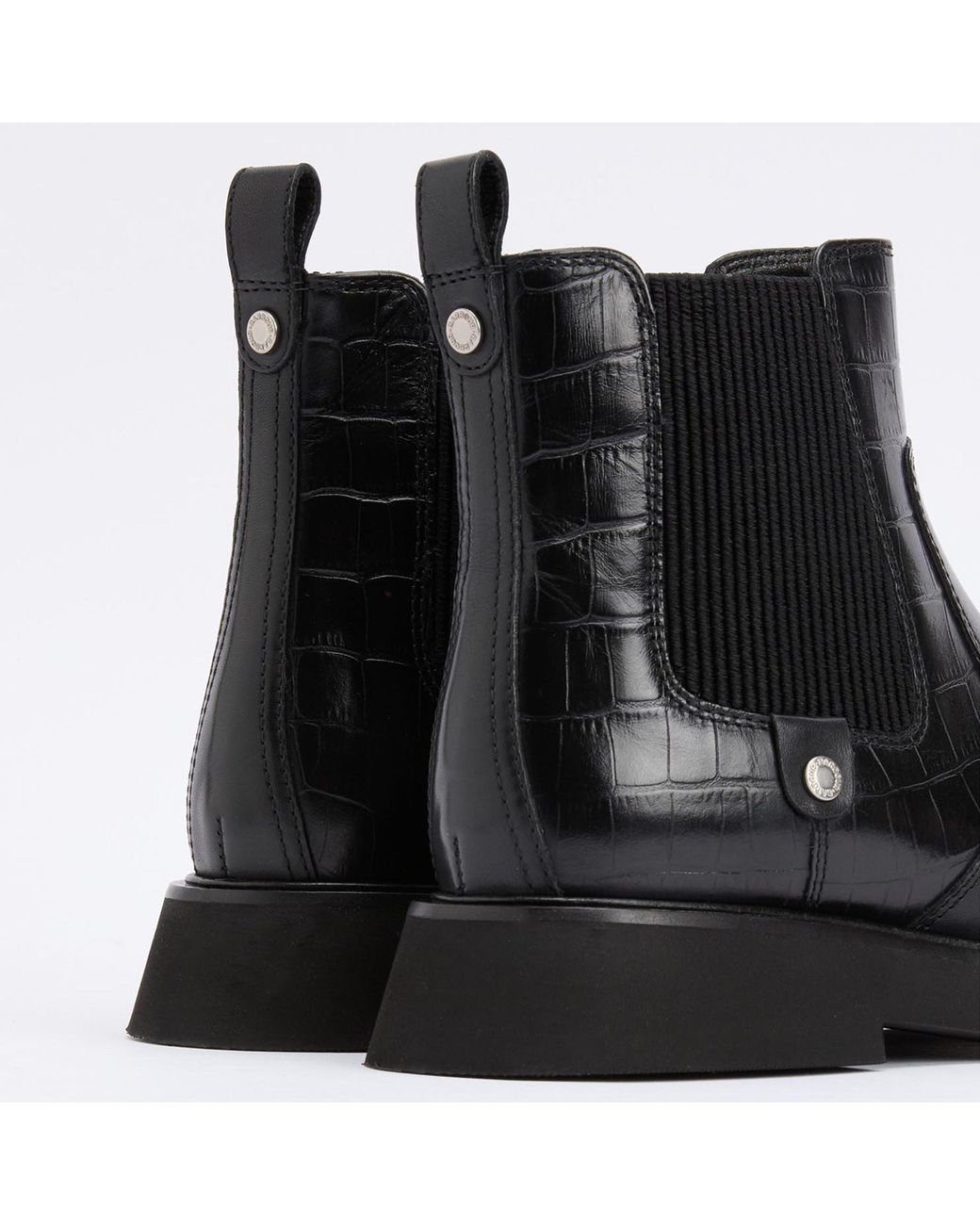 Barbour Black Delfina Chelsea Boots