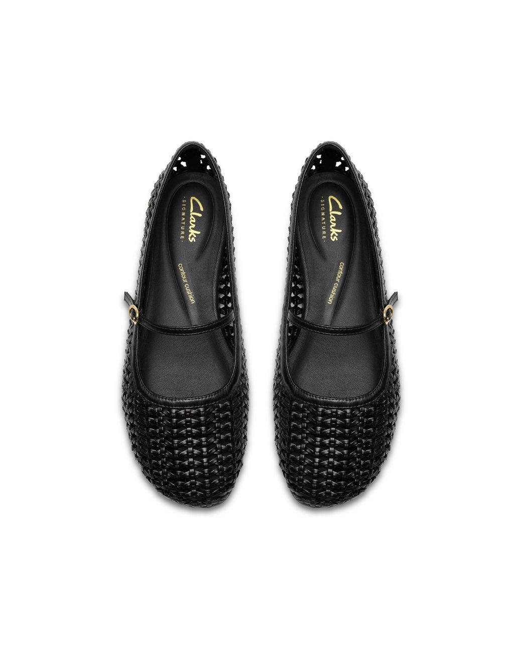Clarks Black Ballet Pumps