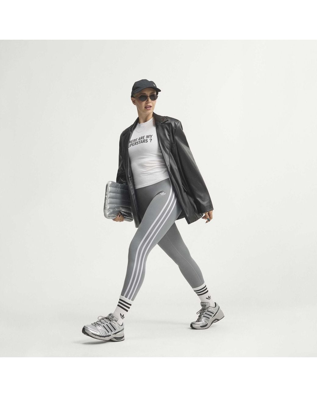 Adidas Gray Sport Superst Ld64