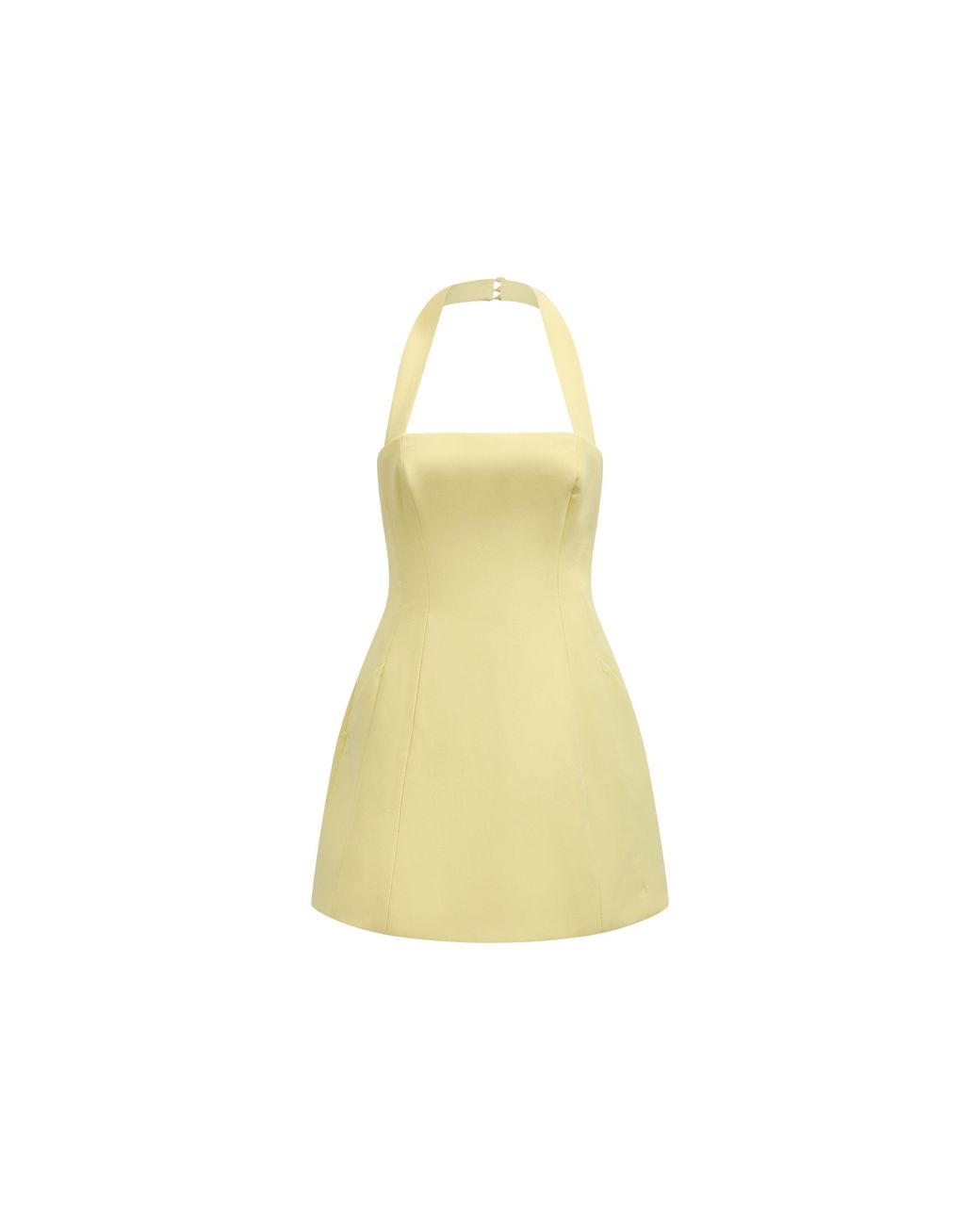 Bardot Yellow Neville Mini Dress
