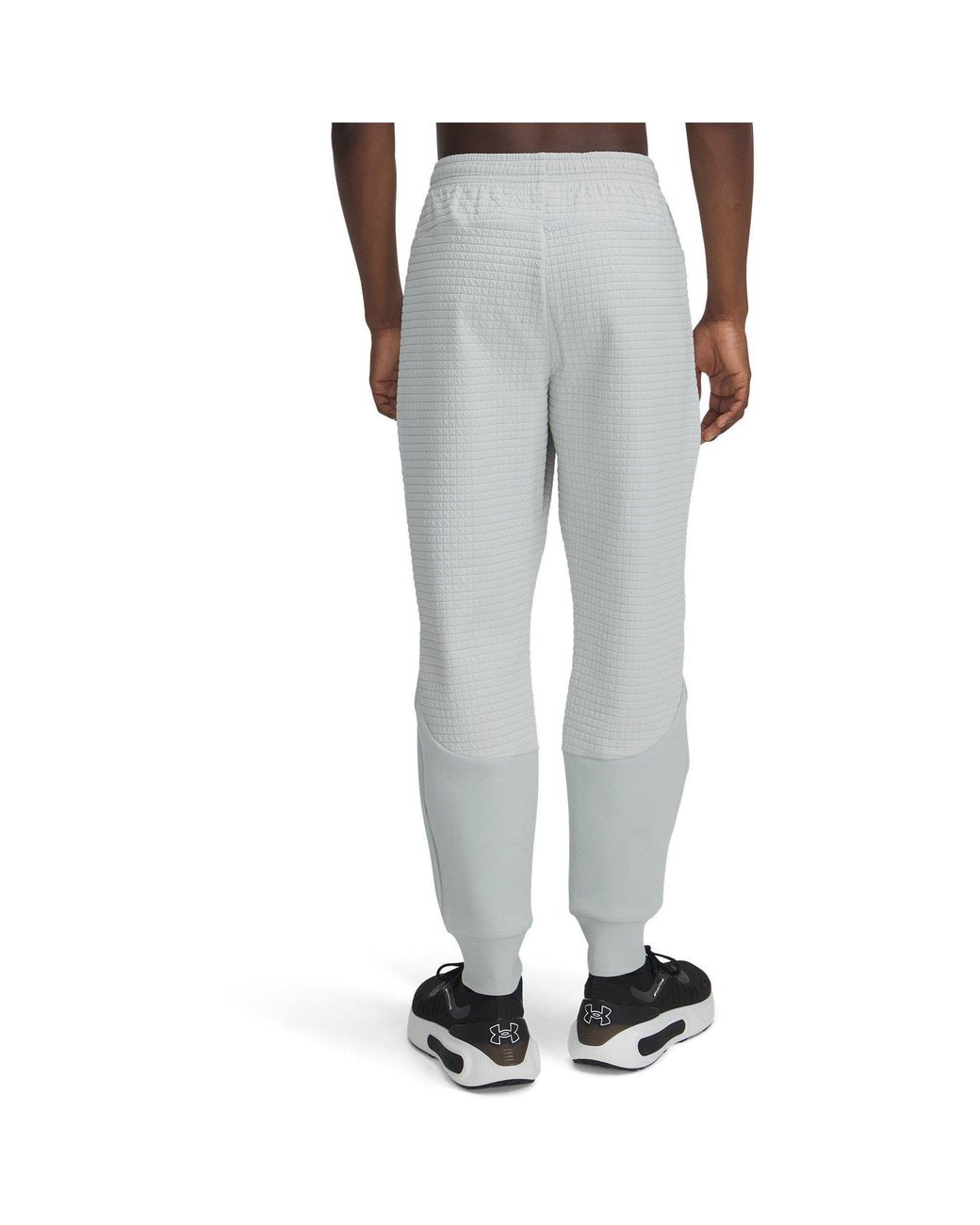 Under Armour Black Unstoppable Closed Hem Fleece Joggers for men