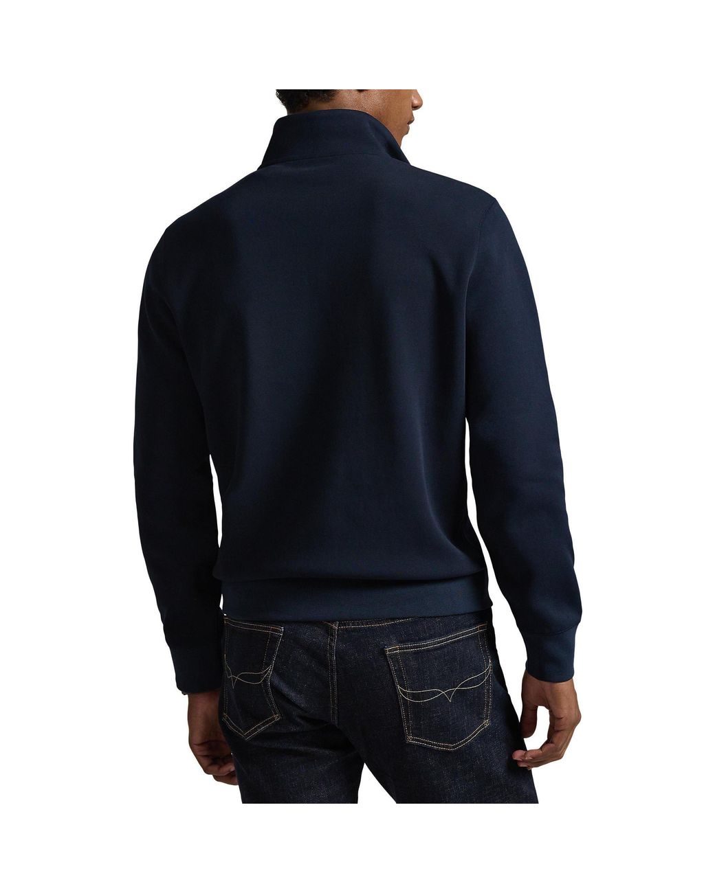 Polo Ralph Lauren Blue Tech 1/4 Zip Fleece for men