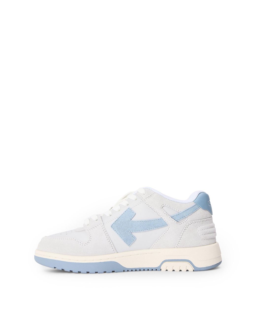 Off-White c/o Virgil Abloh White Out Of Office Trainers, Signature Arrows Sneakers