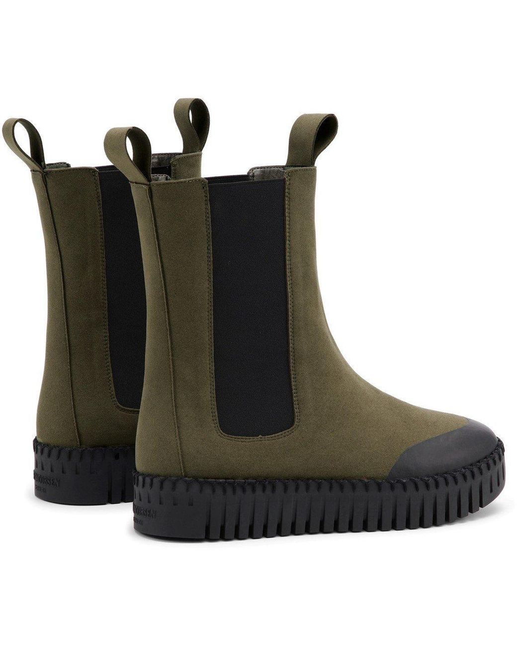 Ilse Jacobsen Black Long Chelsea Boots