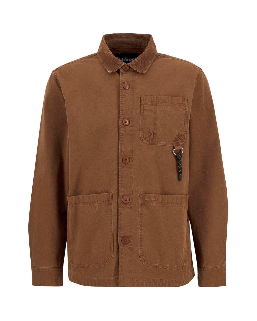 Barbour Brown Bowland Overshirt for men