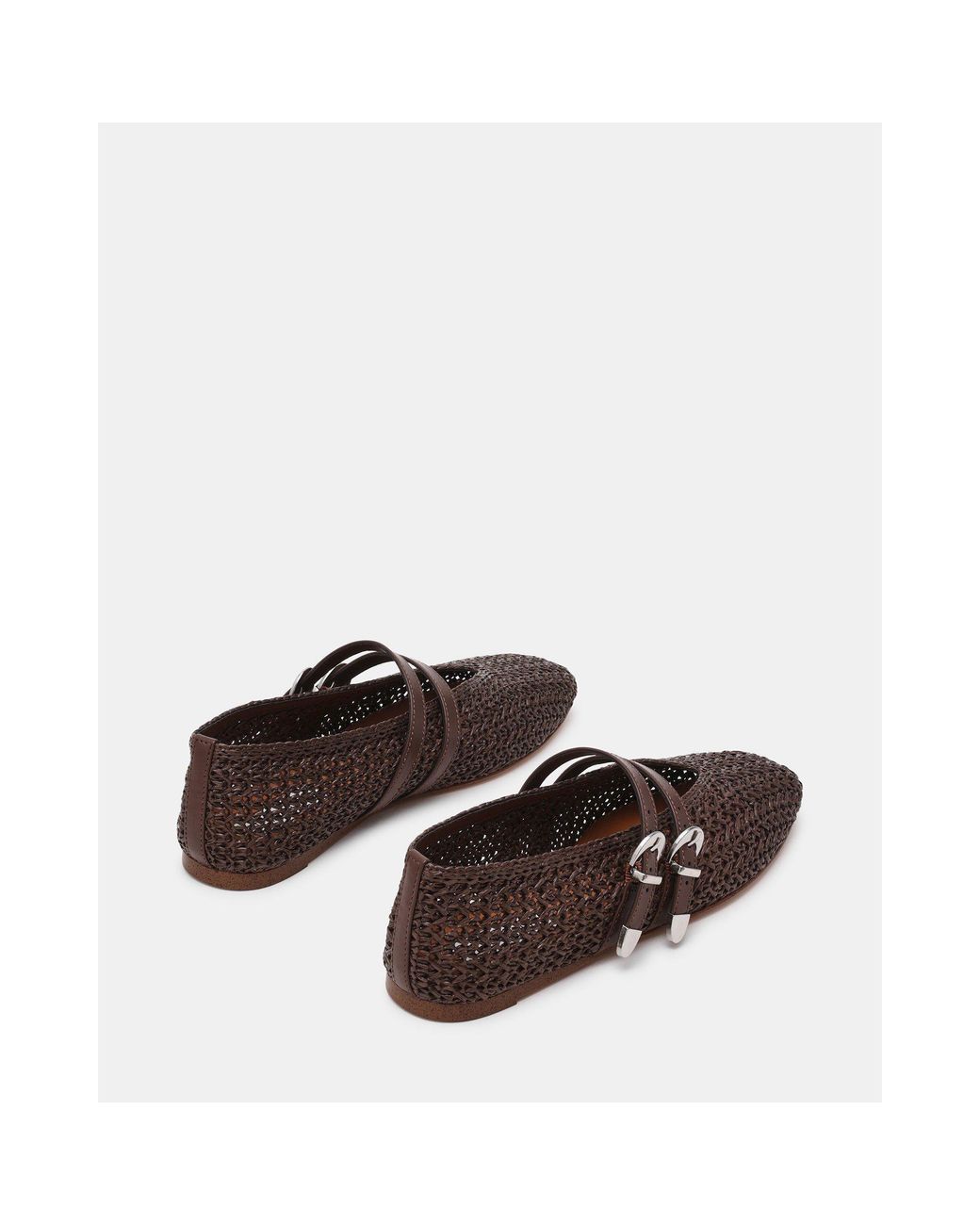 Steve Madden Brown Ballet Pumps