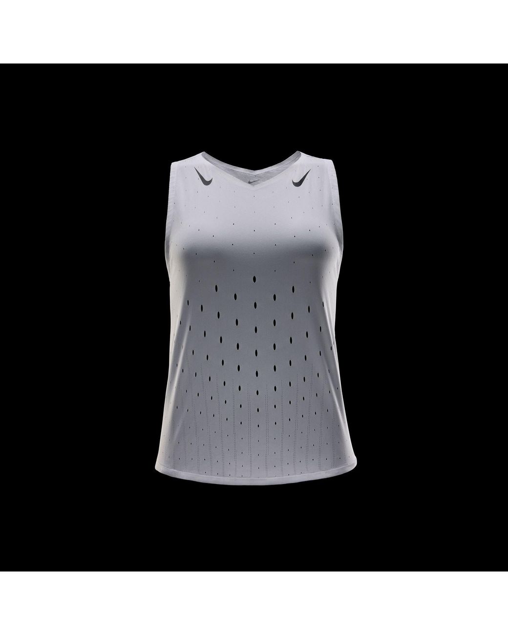 Nike Blue Dri Fit Adv Running Singlet