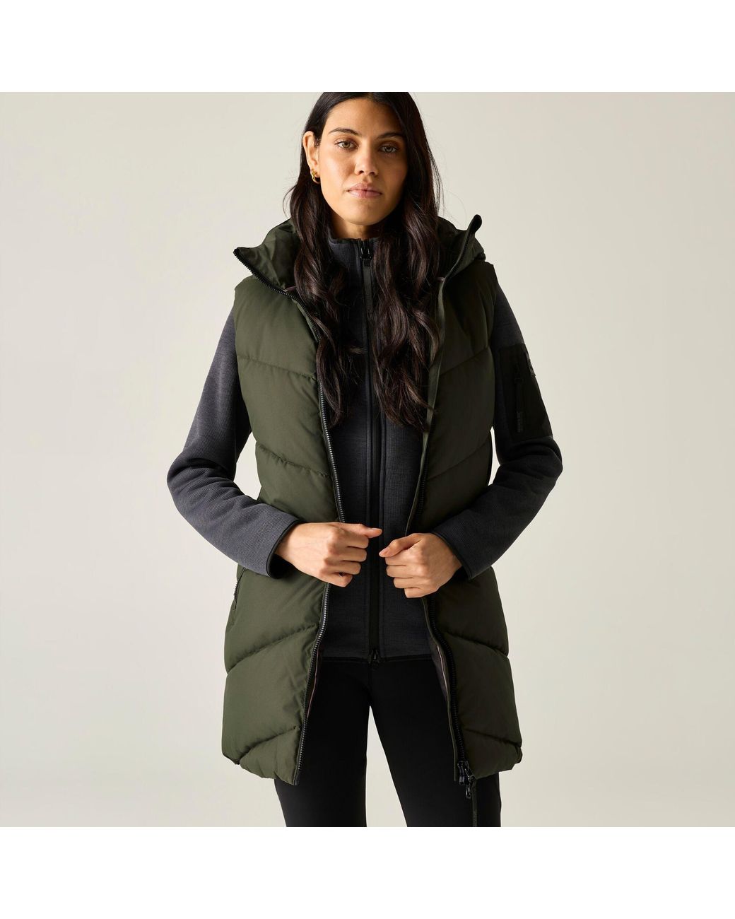 Regatta Black Merida Insulated Bodywarmer