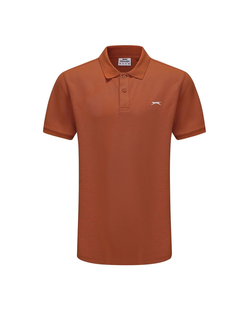 Slazenger 1881 Brown Plain Polo Shirt for men